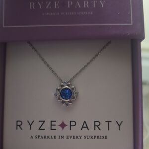 New With Box Ryze Sterling Silver Necklace.